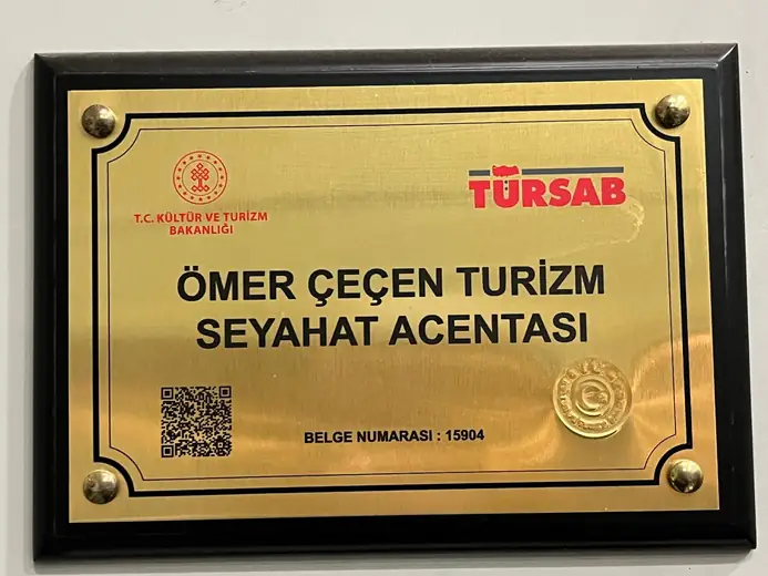 TÜRSAB certificate number 15904
